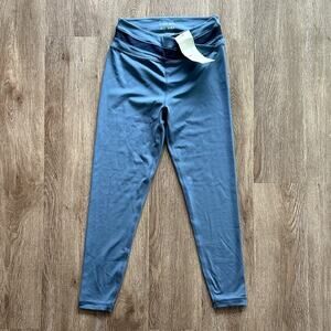 NWT Sweaty Betty All Day Wrap 7/8 Leggings Endless Blue Size 6